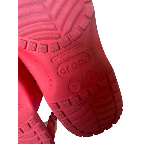 Crocs Women's 9 CocaColaxClassic Red White Comfort Limited Edition Clog - Picture 7 of 7